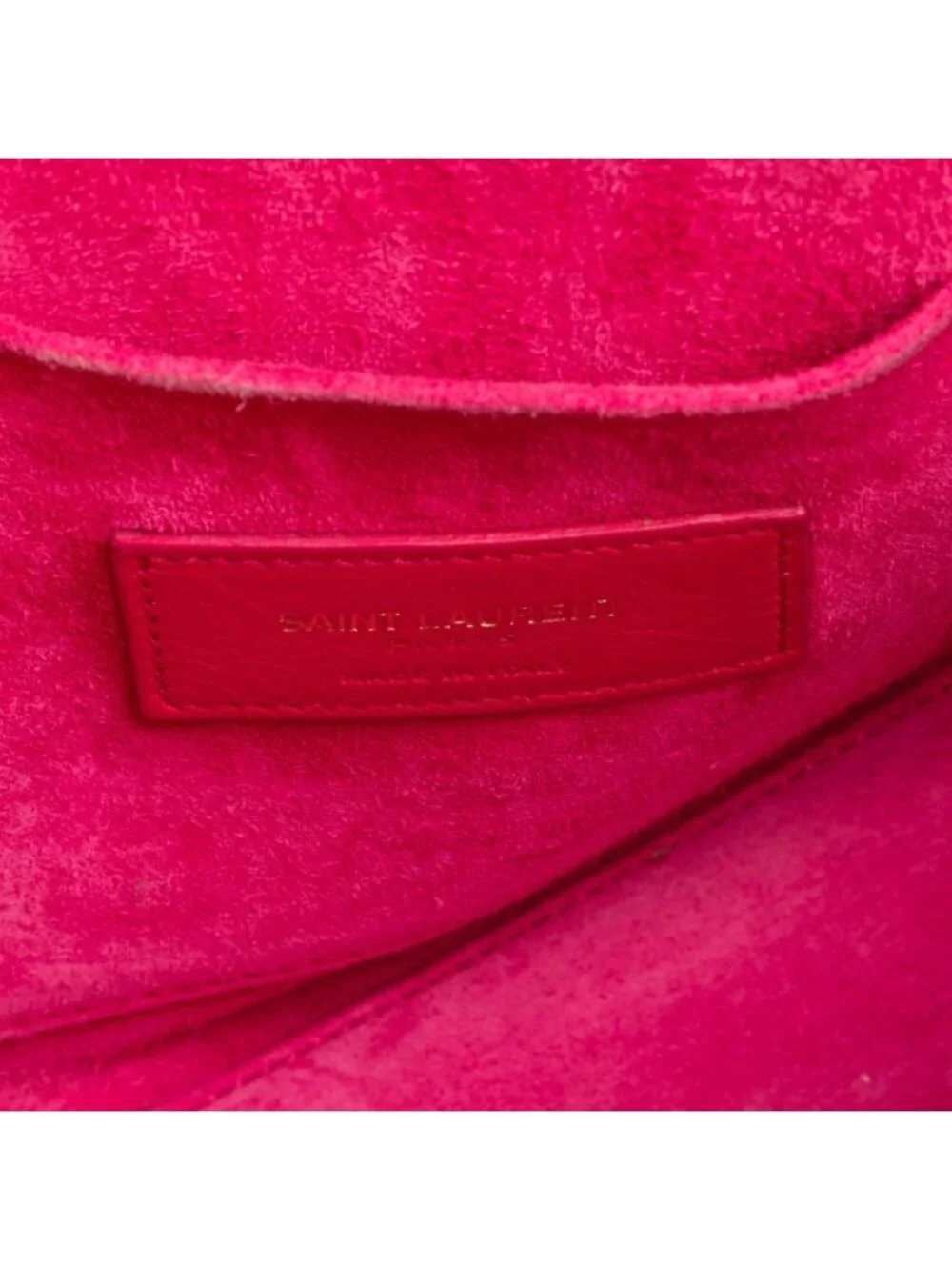 Saint Laurent Nano Sac de Jour Pink Calfskin Leather Handbag
